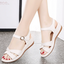 Sandalias de Plataforma con Tiras Cruzadas