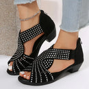 Nuevas sandalias de diamantes de verano