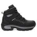 Botas para Moto de Cuero Genuino, de Caña Media