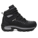 Botas para Moto de Cuero Genuino, de Caña Media
